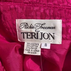 Rickie Freeman for Teri Jon Skirts - Vintage Magenta Skirt Suit Rickie Freeman for Teri Jon Skirts - Vintage Magenta Skirt Suit